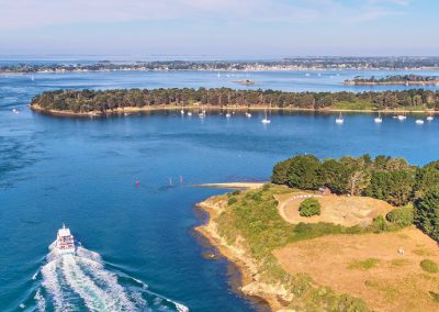 Balade en bateau dans le Golfe du Morbihan